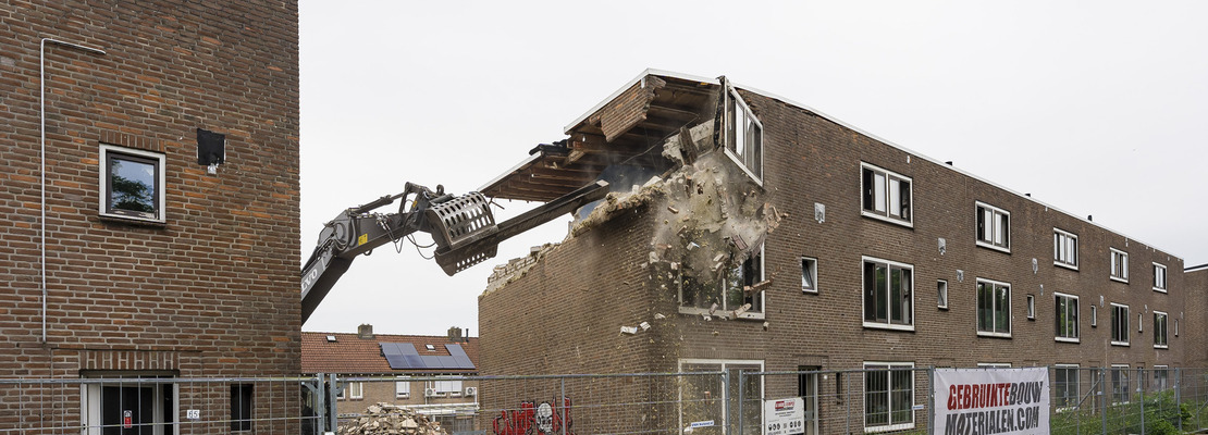 Sloop Brabantstraat begonnen 