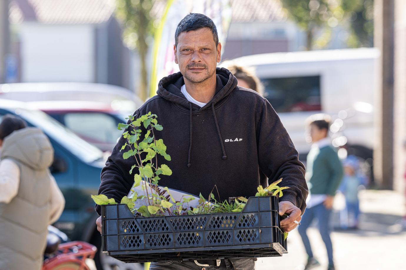 Aanplanten geveltuintjes Runstraat