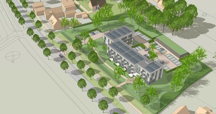 Ontwerp nieuwbouwappartmenten Osseweg in Heesch