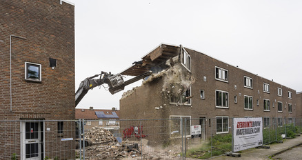 Sloop Brabantstraat begonnen 