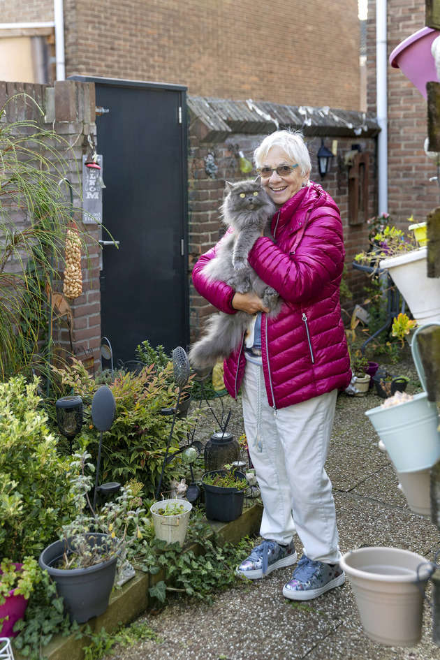 'Mede door mijn buren woon ik hier al 71 jaar met plezier'