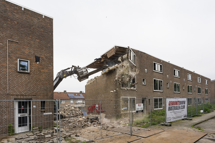 Sloop Brabantstraat begonnen 