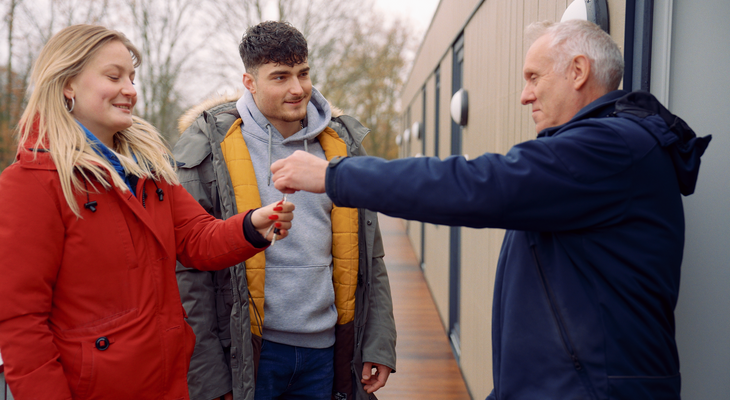 Oplevering Flexwoningen Ruwaard