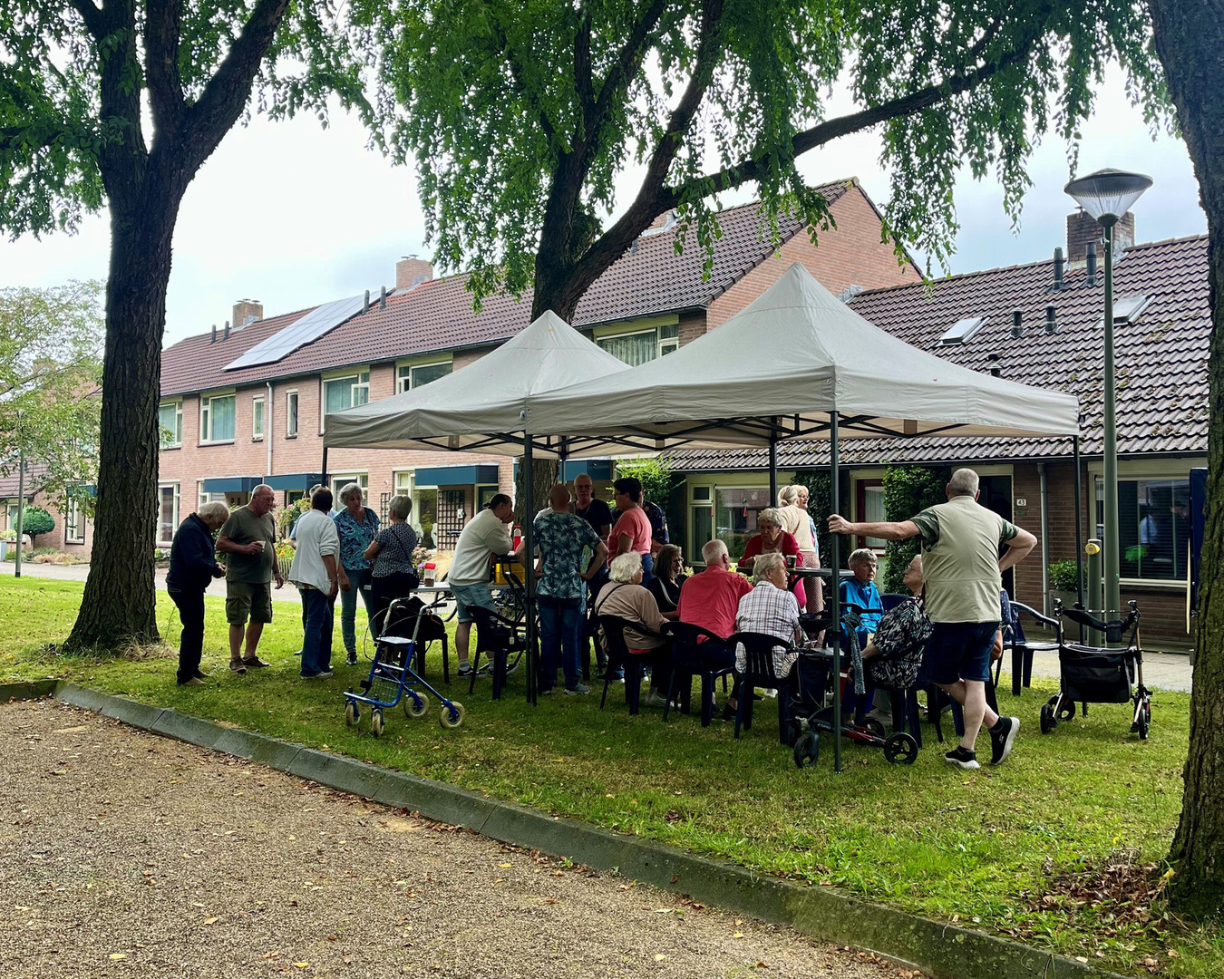 Koffiemoment in de Saturnusstraat