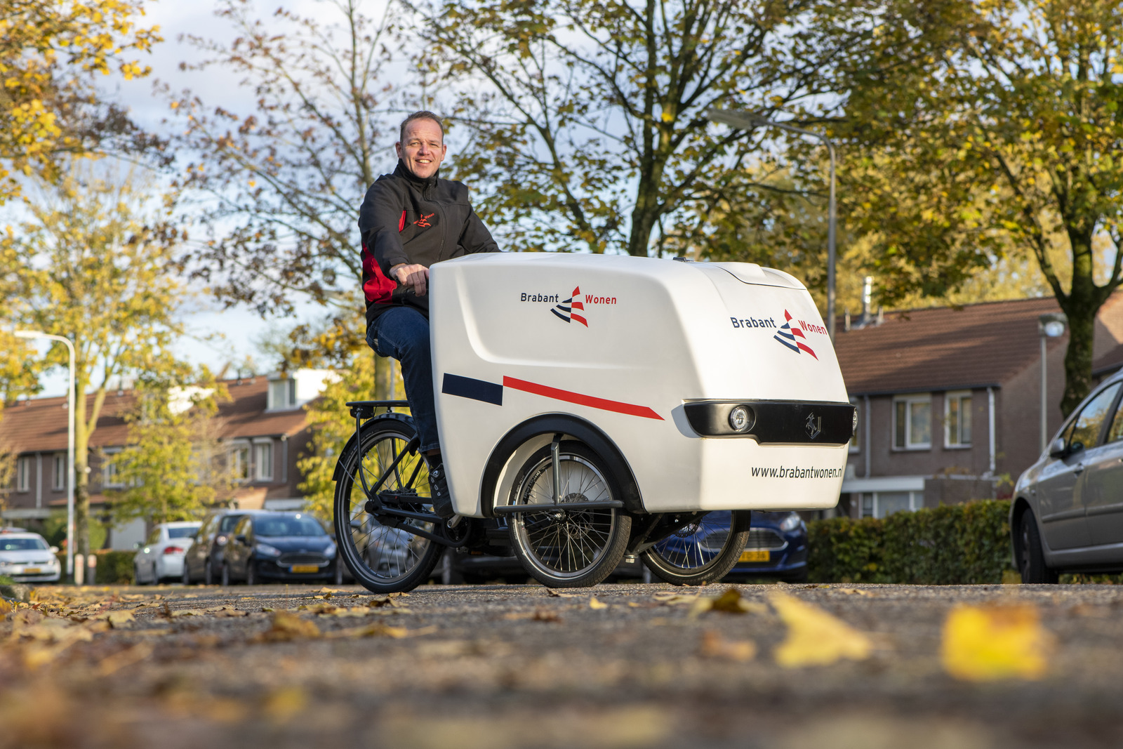 elektrische bakfiets van BrabantWonen