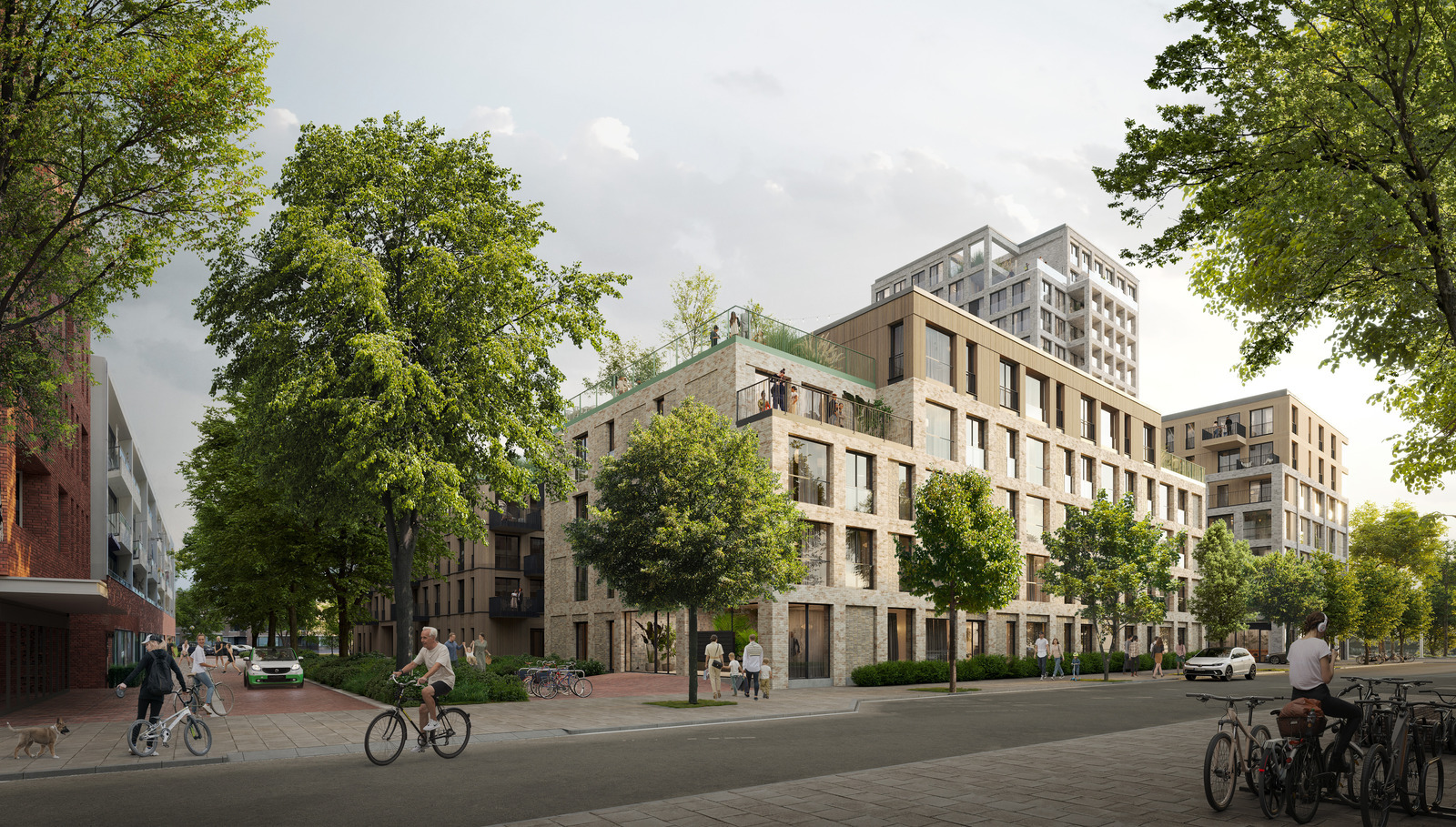 Ontwerp nieuwbouw Linck in Oss