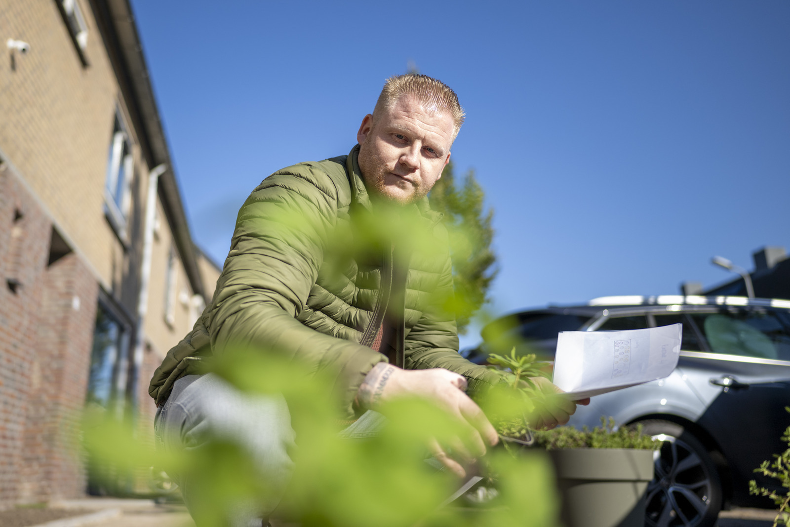 Aanplanten geveltuintjes Runstraat